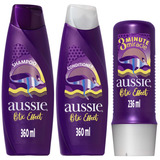 Kit Btx Condicionador 360 Ml Shampoo 360ml 3 Minute Miracle Aussie