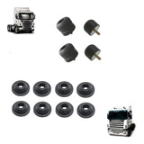 Kit Bucha Batente Da Suspensao Cabine Scania Série 4 Pgr