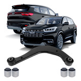 Kit Bucha Braço Curvo Traseiro Chery Tiggo 8 2021 2022 2023