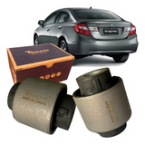 Kit Bucha Facão Traseiro Civic 2011 2012 2013 2014 2015