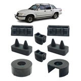 Kit Bucha Reparo Tampa Traseira Dobradiça S10 1995 2011 8pçs