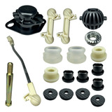Kit Buchas Com Varão Alavanca Câmbio E Trambulador Vw Golf