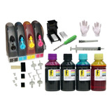 Kit Bulk Ink 1000 2050 3050 Snap Verruma 400ml Tintas