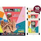 Kit C- 1 álbum Brochura - 10 Envelopes De Figurinhas Da Copa Do Mundo Fifa Feminina Austrália - Nova Zelândia 2023