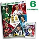 Kit C- 1 Álbum Brochura - 6 Envelopes De Figurinhas Brasileirão 2024