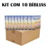 Kit C/ 10 Biblias Sagrada P/ Evangelismo Ed. Promessas 9x13