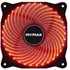 Kit C/ 10 Cooler Fan P/ Gabinete 120mm 12cm 33 Led Vermelho