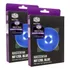 Kit C/ 2 - Cooler Master Mf120l Fan 120mm 12cm Led Azul