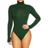 Kit C/ 2 Un De Body Gola Alta Manga Longa Viscose Cacharrel