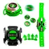 Kit C/ 3 Relógios Omnitrix Lançador Omniverse C/ Luz E Som