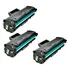 Kit C/ 3 Toner D111 Mlt-d111s M2020 M2020fw M2070 M2070w 1k Tinta Preto