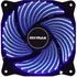 Kit C/ 6 - Cooler Fan P/ Gabinete 120mm 12cm C/ 33 Led Azul