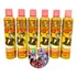 Kit C/ 6 Lança Espuminha Spray Neve Diversão Carnaval 400ml