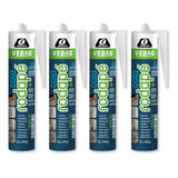 Kit C 04 Cola Rodapé Sanca Moldura Colagem Extra Forte