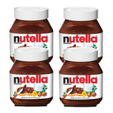 Kit C 04 Nutella 650g Ferrero Creme De Avelã Potão Gigante