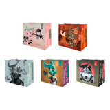 Kit C 05 Sacolas Compras De Ráfia Reutilizaveis ecobag 