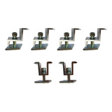 Kit C 06 Presilhas Grampos P Placas Solares 30 E 35mm