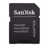 Kit C  10 Adaptador Sd Sandisk Leitor Micro Sd Sdhc Sdxc