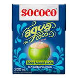 Kit C 10 Água De Coco Sococo 200ml