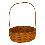 Kit C 10 Cesta De Bambu Fraldeira 25cm Decorativo Presente