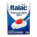 Kit C 10 Creme De Leite Uht Leve Homogeneizado Italac 200g