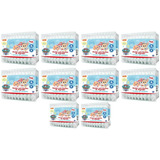 Kit C 10 Cx De Cotonetes Com Barreira Para Bebê Topz Baby