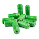 Kit C 10 Firmas Lisa 22mm Verde Umbanda Murano Guias