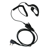 Kit C 10 Fone Ptt Para Rádio Icom Ac f3gs Tipo G