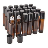 Kit C 10 Frascos Roll On Ambar 5ml Perfume Oleo Essencial
