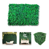 Kit C 10 Jardim Vertical Artificial Placa Buchinho 60x40cm
