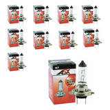 Kit C 10 Lâmpadas Asx H7 70w 24v Halógena Inmetro H 7
