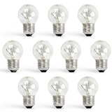Kit C 10 Lampadas Lustre Forno Fogao E Geladeira E27 40w