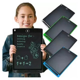 Kit C 10   Lousa Magica Infantil Digital Lcd Tablet 8 5 Pol