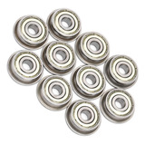 Kit C 10 Micro Rolamento 624 Zz 624zz 4x13x5mm Impressora