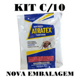 Kit C 10 Mosquicida Atrativo Moscas Atratex g 25g