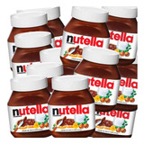 Kit C 10 Nutella 140g Potinho Pequena Creme De Avelã