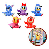 Kit C 10 Peças Pingente Personagens Diversos C Moletom 3d