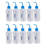 Kit C 10 Pissetas Almotolia Polietileno Graduad 1000ml Silk