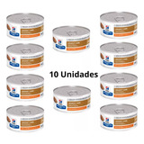 Kit C 10 Ração Úmida Hills Prescription Diet A d Patê