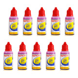 Kit C 10 Reagente De Reposição Ph Concentrado 23ml Genco