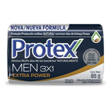 Kit C 10 Sabao Em Barra Protex Antibacteriano For Men 85 G