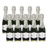 Kit C 10 Un Espumante Baby Chandon Riche Demi Seco 187ml