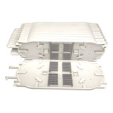 Kit C 10 Unidades Bandeja Para Caixa De Emenda Óptica 24fo