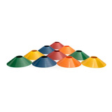 Kit C 10 Unidades Mini Cone Half Chapéu Chinês Colorido