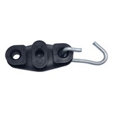 Kit C 100 Esticador Drop Fio Fe Cabo Utp Provedor Preto