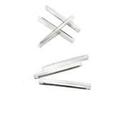 Kit C 100 Unidades Tubete Protetor Emenda 5 X 60mm P cabo Drop Fibra Nfe