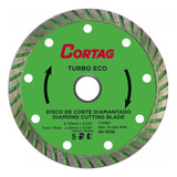 Kit C 10pc Disco Diamantado 110mm F20mm Turbo Eco Cortag