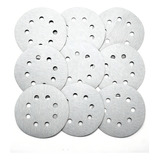 Kit C 10pc Disco Lixa C velcro Pluma 125mm A080 Dis flex