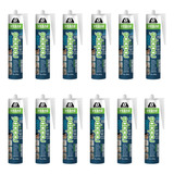 Kit C 12 Cola Rodapé Sanca Moldura Colagem Extra Forte