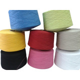 Kit C 12 Cones De 500g De Linha P Máquina De Tricô Lanofix